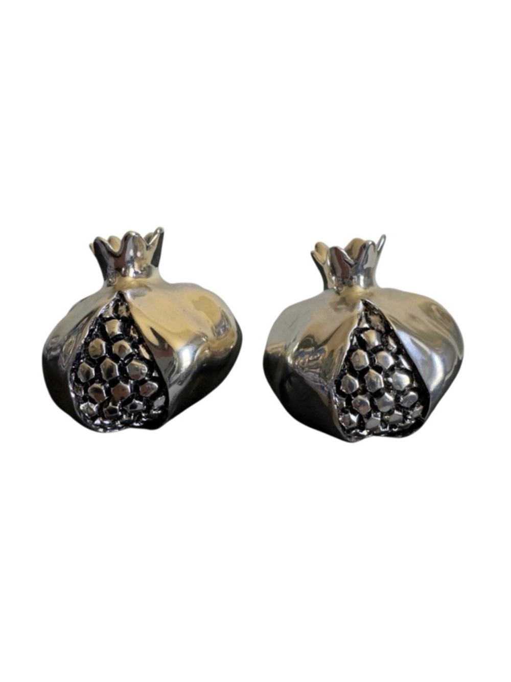 Laminato AG Silver Pomegranate Sculptures